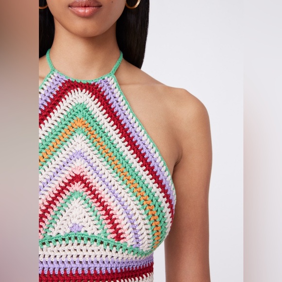 SUNCOO PARIS CROCHET HALTER - Picture 8 of 14